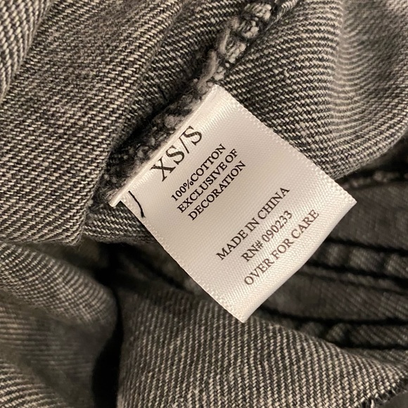 Playboy Jan 1986 Andy Warhol Cover Grey Bunny Distressed Rhinestone Denim Jacket - Picture 12 of 16